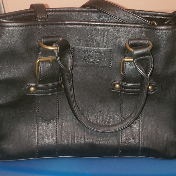 Black leather purse - Picture 1 of 9